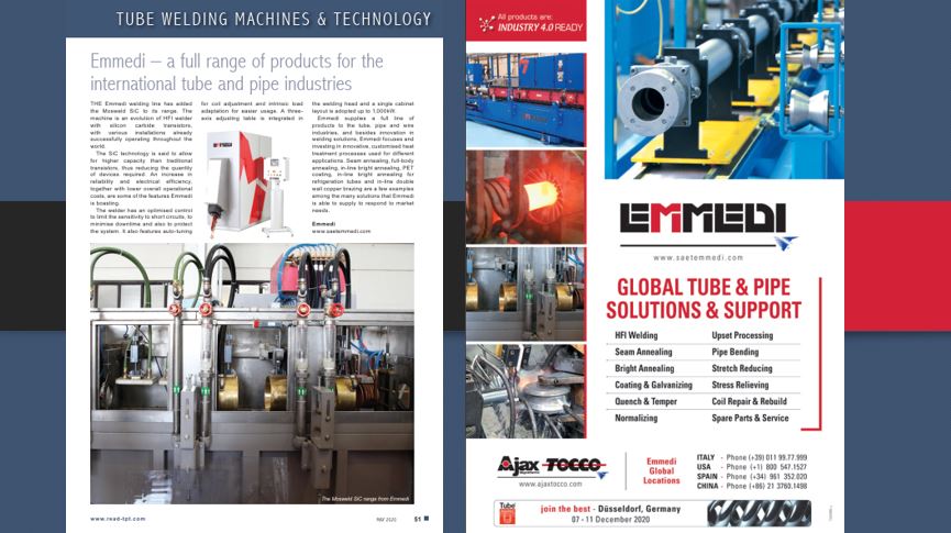 Tube and Pipe Technology – Mai Ausgabe